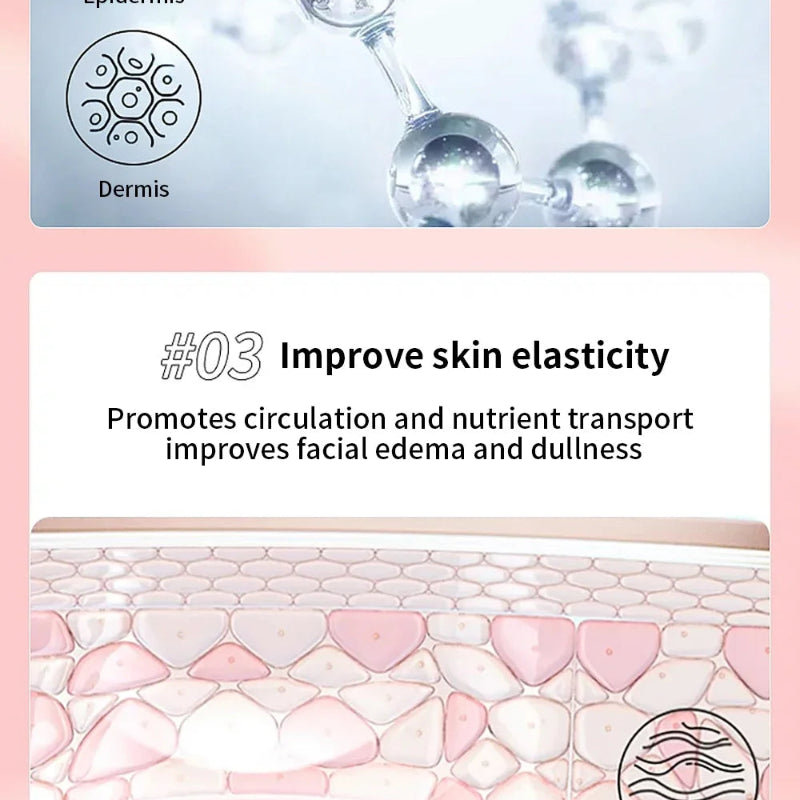 KEMOKO Micro Current Beauty Device Mini Facial Lifting Roller EMS Massager Skin Care Tool