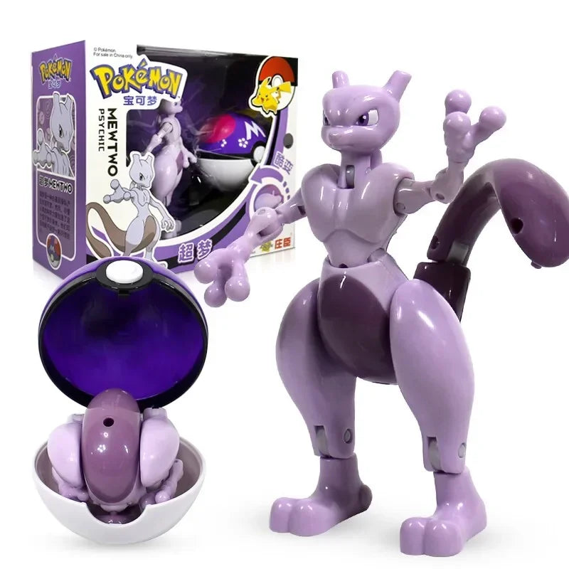 Pokémon Transforming Poké Ball Toy – Collectible Action Figure