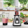BioloMix 1300W Smoothie Maker with 1.5L Glass Jar, Personal Blending Bottle and US Plug