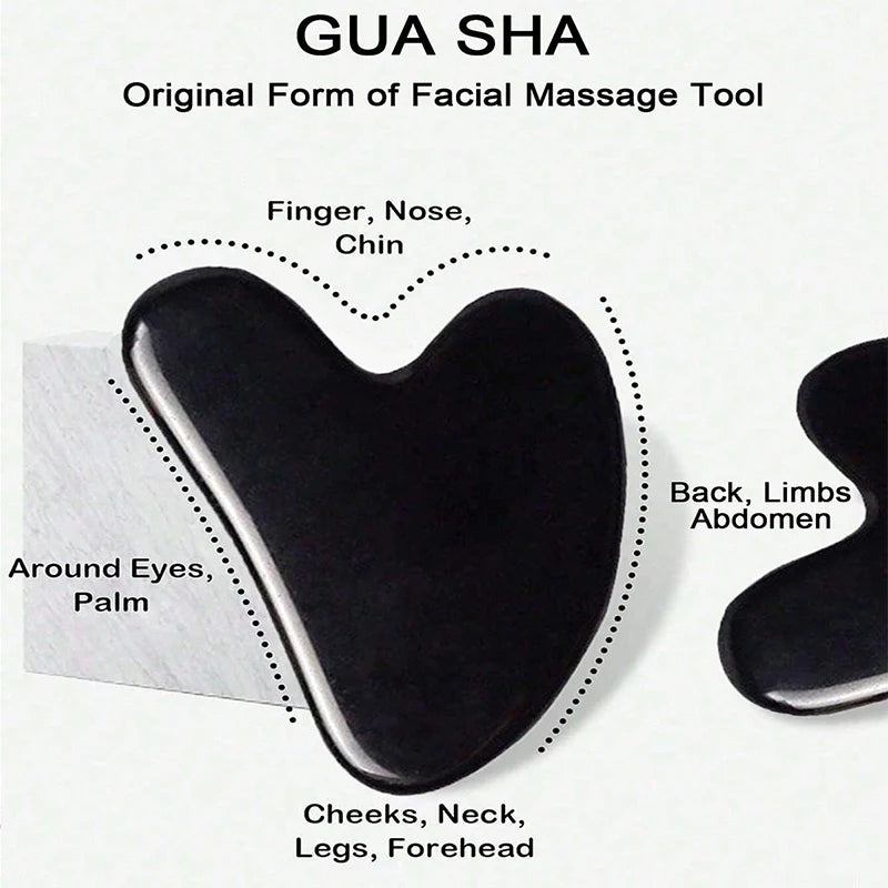 Optional 1Pc, 3Pcs Ice Face Roller & Gua Sha Tool Set, Portable Facial Massage Skin Care Accessory