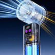 199-Speed Portable Turbo Handheld Fan with Semiconductor Ice Cooling, Digital Display & Type-C Charging