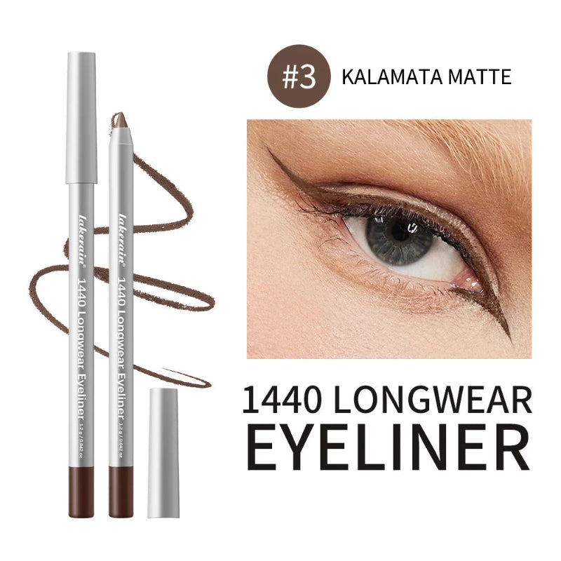 12 Colors Eyeliner Pencil – Long-Lasting Waterproof Smudge-Proof Smokey Eye Makeup