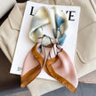 Women’s Printed Square Hair Scarf for Neck and Bag Styling