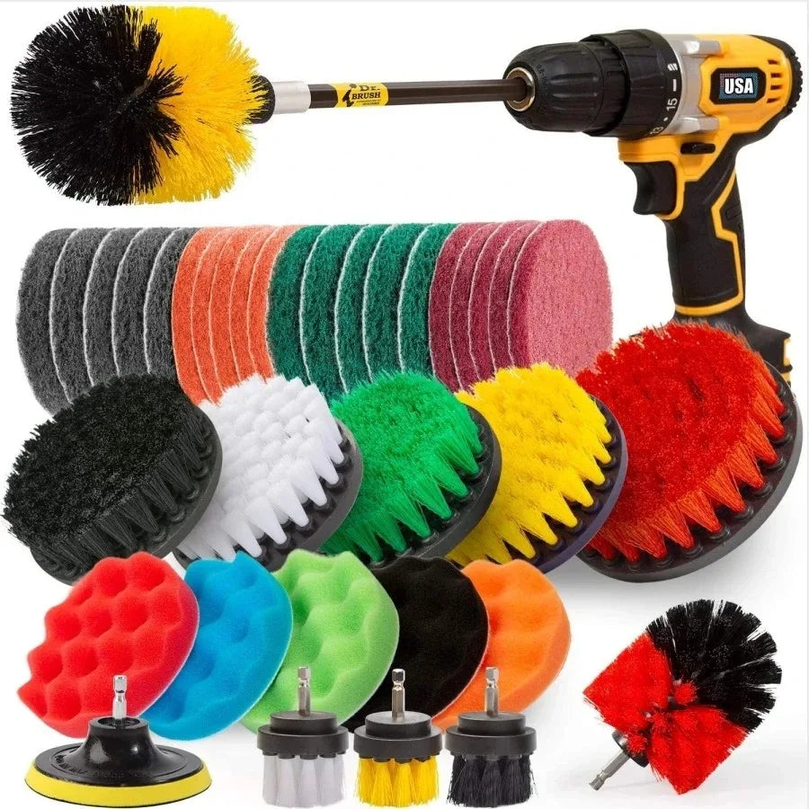 Electric Drill Brush Power Scrubber for Deep Cleaning