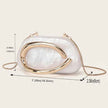Fashion Women's Handbag Bride Metal Gold Women Luxury Evening Banquet Clutch Bag Shoulder Wedding Purse Party Crossbody Bag
