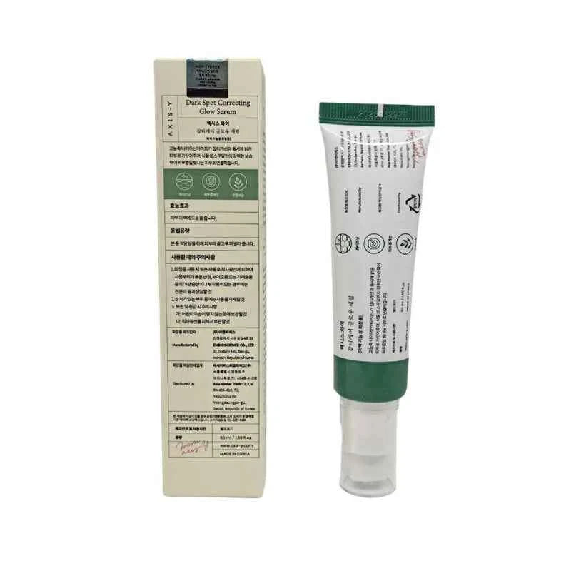 AXIS-Y Dark Spot Correcting Glow Serum 50ml with 5% Niacinamide Korean Skincare Face Serum