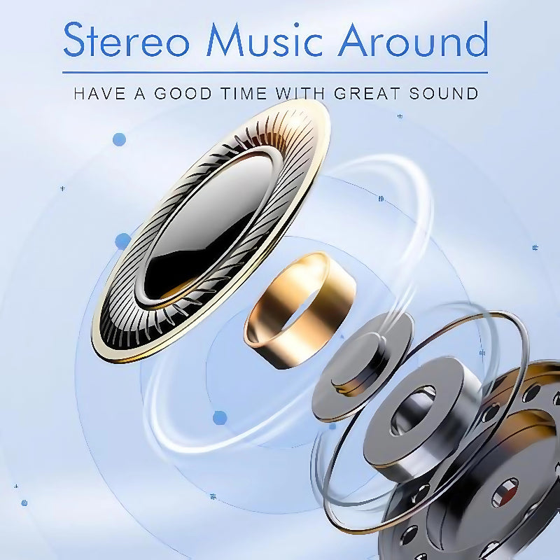 Fashion Bluetooth Headphones Wireless Over-Ear Headsets with Microphone Volume Control for Sports And Running Headset Game