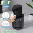 400ML Automatic Foam & Gel Soap Dispenser – 4-Level Infrared Sensor Touchless Pump, IPX5