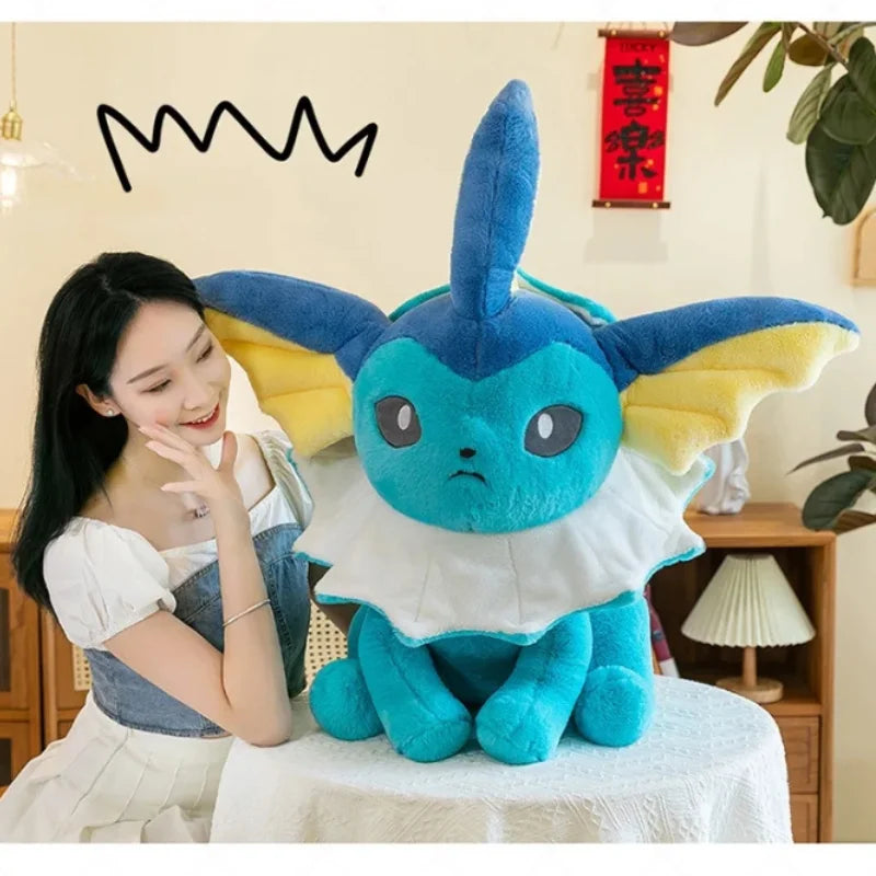 Pokémon Vaporeon & Jolteon Plush Toys – 42 cm Stuffed Cushion Pillow