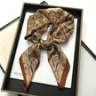 Women’s Printed Square Hair Scarf for Neck and Bag Styling