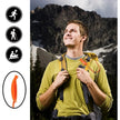 1PC Orange Emergency Safety Whistle with Reflective Lanyard for Camping, Hiking, Kayaking and Fishing