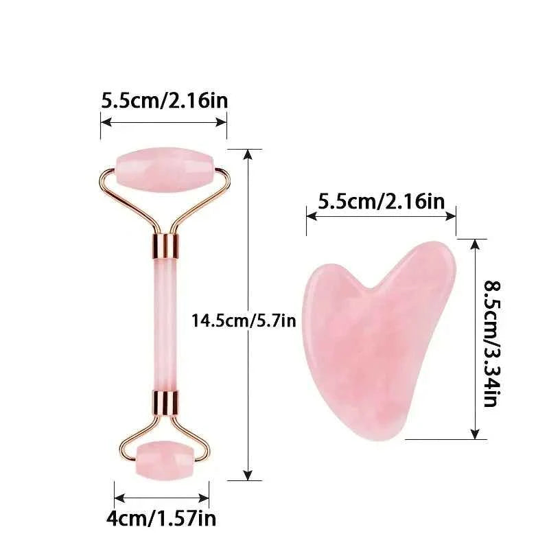 3in 1 Ice Face Roller Facial Skincare Ice Roller Set,Facial Roller Gua Sha Face Tool Set,Care Tool Beauty Set Face Massage Tool 