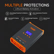PowMr 60A MPPT Solar Charge Controller 12V/24V/36V/48V LCD Display 160V PV Input Solar Regulator