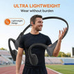 2026 New Bluetooth 5.3 Bone Conduction Headphones Open-Ear Wireless Earphones, 20H Long Battery ENC Mic, Lightweight Sweatproof for Running