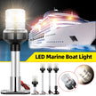12V/24V Waterproof LED Marine Boat Navigation Light 180° Rotating Sailing Anchor Light