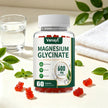 Magnesium Glycinate 600mg Per Serving with Black Pepper, Vitamin D3 & B6 – Muscle, Joint, Nerve & Nighttime Relaxation Support