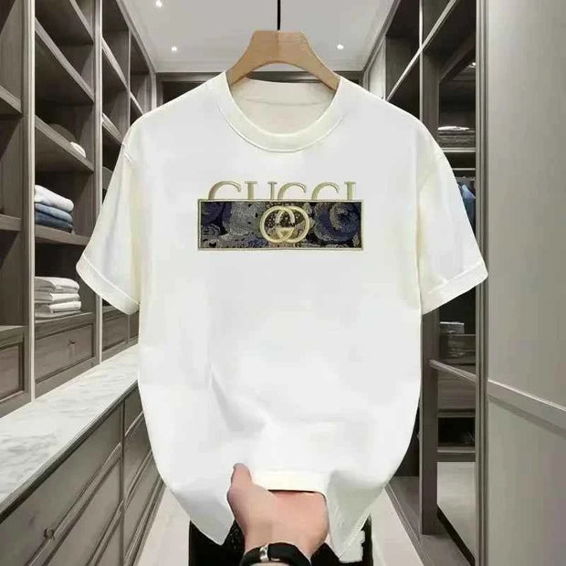2026 The Latest Summer Men's and Women's Printed T-shirt Pure Cotton Harajuku Designer Classic Breathable Oversized T-shirt