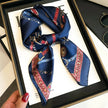 Set of 24 Silk Scarves – Colorful Printed Fashion Accessories