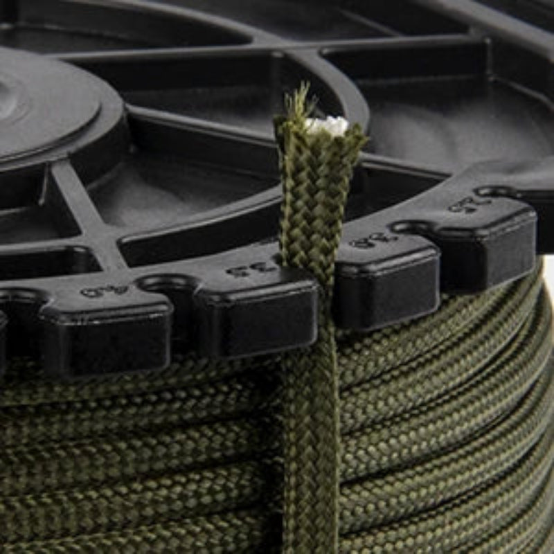 650LB Paracord 100M 9 Core 4mm Military Tactical Parachute Rope Spool for Outdoor Survival, Camping & DIY Projects
