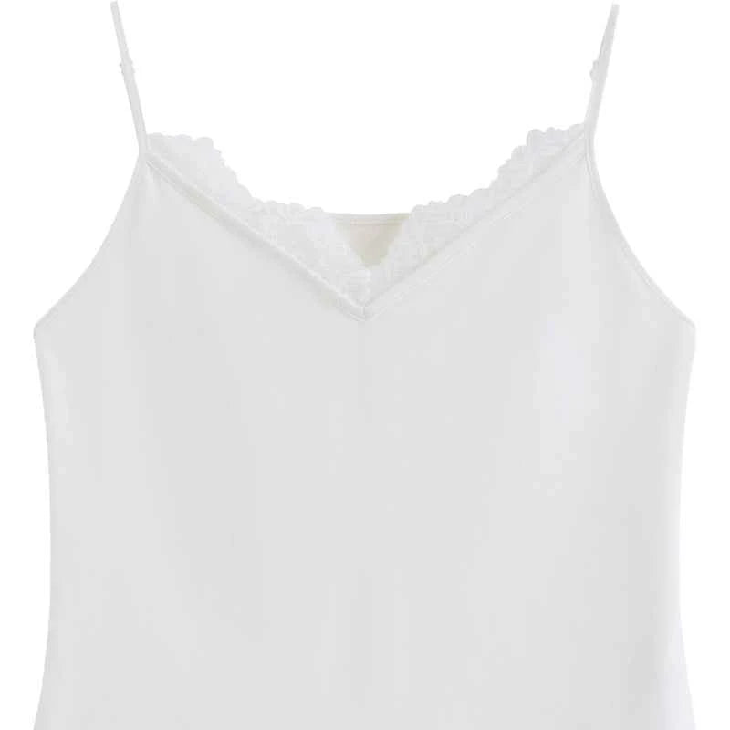 Lace Detail Sleeveless Camisole for Women