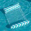 Floating Pool Lounge with Mesh Center – Inflatable Swim Chair for Adults & Kids
