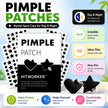 360PCS Heart & Star Acne Pimple Patches – Hydrocolloid Blemish Spot Stickers