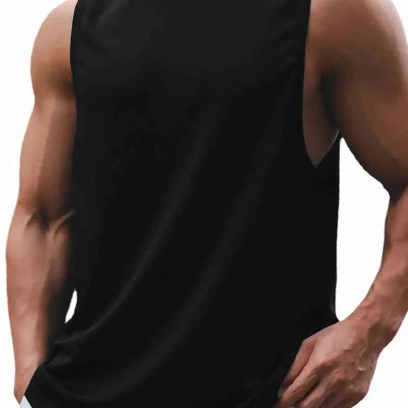 BEVAMA Men's Sleeveless Athletic Tank Top – Moisture-Wicking (White, Blue, Grey, Black, Navy)