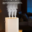 1.8L Large Capacity Humidifier with Three Nozzle Spray, Night Light & Double Filter Aromatherapy Mist Machine for Bedroom, Car & Home