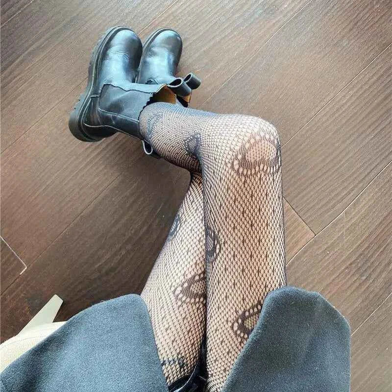 Lace Tights Hosiery | Soft, Stretchable, Floral Design