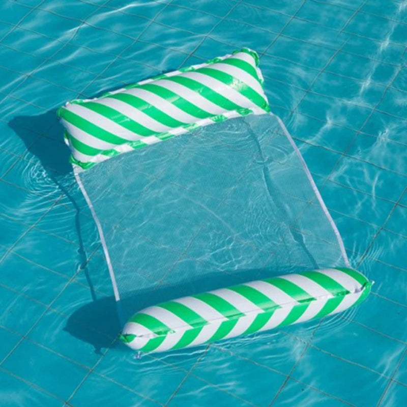 Inflatable Pool Lounger – Floating Water Hammock