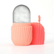 Ice Face Roller Ice Cube Beauty Massage Tool – Silicone Ice Mold Facial Roller for Eye Puffiness and Skin Care