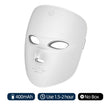 Forever Lily Wireless 7 Color LED Mask Touch Button 60×3 LEDs Photon Facial Beauty Mask