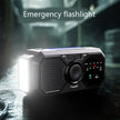 Sayin Solar Hand Crank Emergency Radio – 3500mAh Power Bank, AM/FM NOAA, LED Torch & SOS Alarm