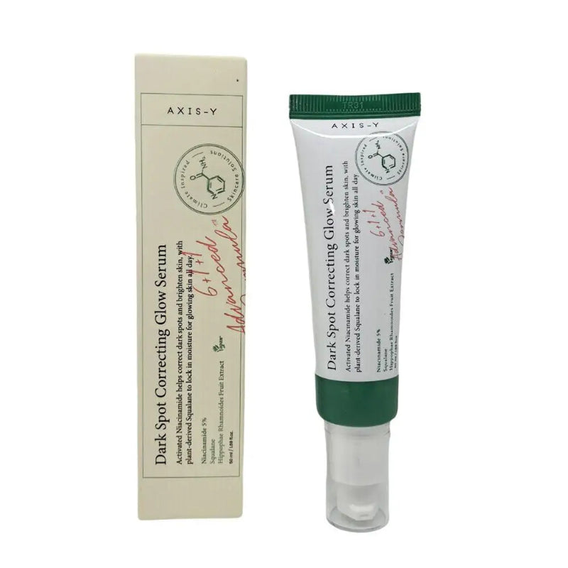 AXIS-Y Dark Spot Correcting Glow Serum 50ml with 5% Niacinamide Korean Skincare Face Serum