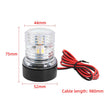 12V/24V Waterproof LED Marine Boat Navigation Light 180° Rotating Sailing Anchor Light