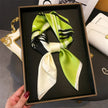 Women’s Luxury Print Neckerchief Scarf for Hair Neck and Handbag