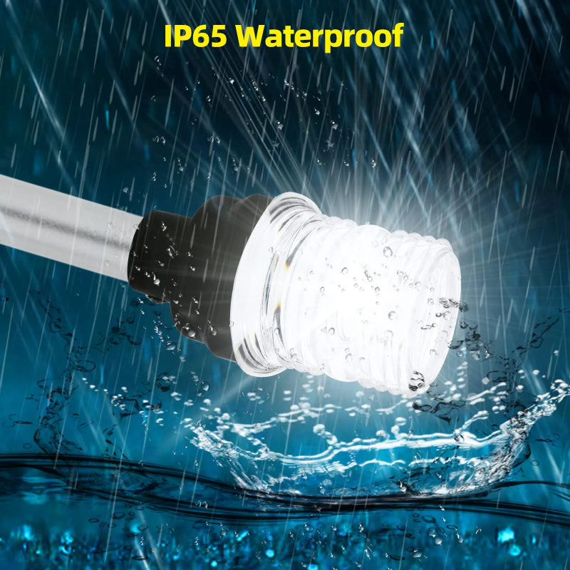 12V/24V Waterproof LED Marine Boat Navigation Light 180° Rotating Sailing Anchor Light