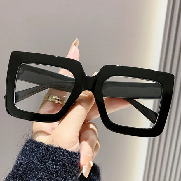 2PCS Reading Glasses with Square Frames for Women
