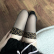 Leopard Print Lace Top Thigh High Stockings for Women – Sexy, Stylish & Comfortable