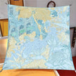 NEW Hawaii 90*90CM Twill Scarf Shawls Summer Fashion Brand Beach Sunscreen Silk Scarves Print Square Headband Bandannas