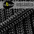 TECEUM Tactical Paracord Rope 4mm 5/32 Nylon Survival Cord 750LB Strength for Camping & Preppers Gear
