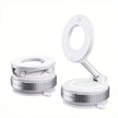 2PCS 360° Rotating Magnetic Vacuum Suction Cup Car Phone Holder – Adjustable Phone Mount Stand for iPhone & Android