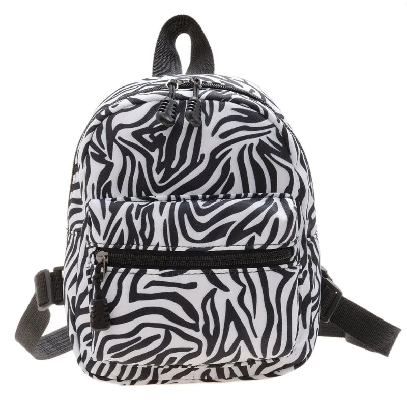 Women’s Printed Mini Backpack Bag
