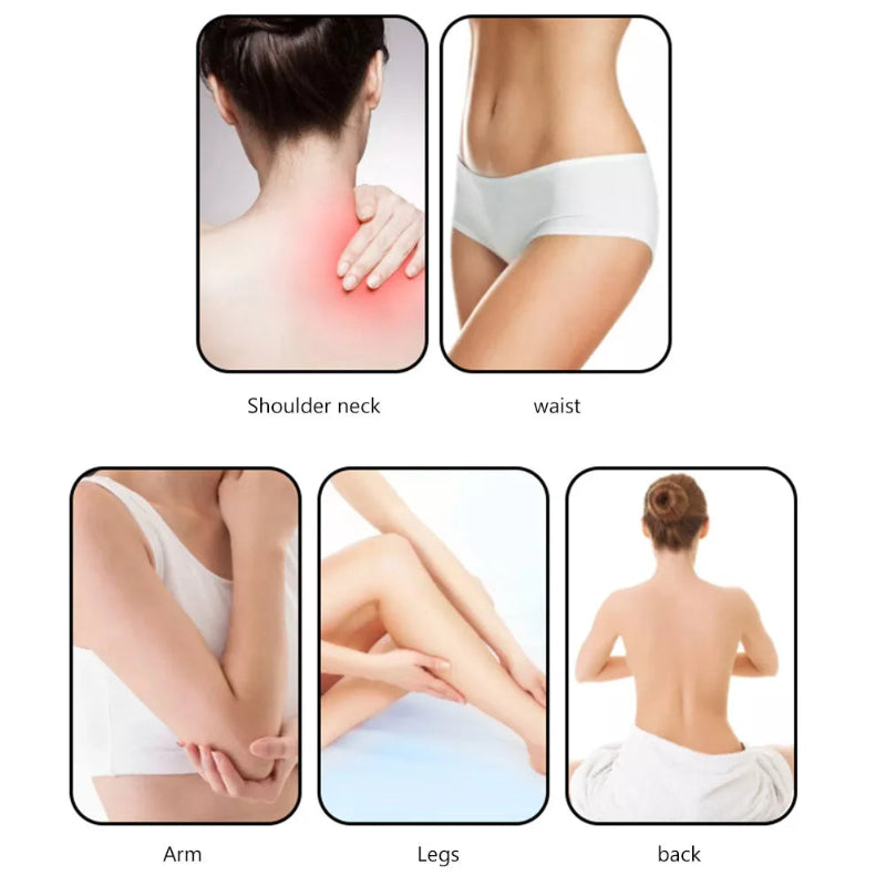 Digital Muscle Stimulator Pad Device with LED Display Controller