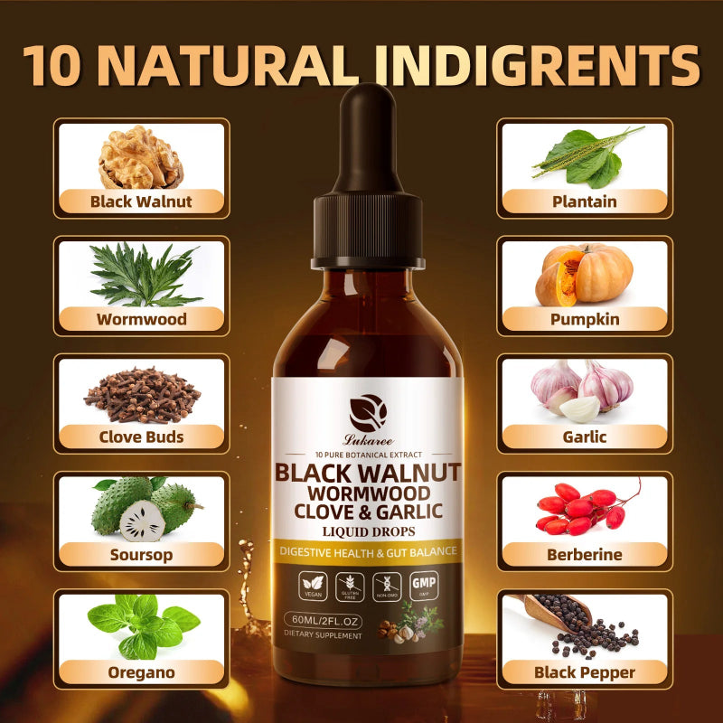 Lukaree Black Walnut Liquid Drops – 60ML (2 FL OZ)