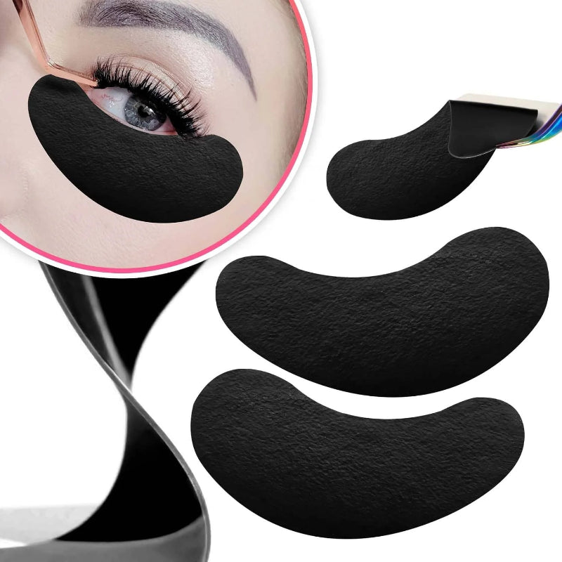 Under Eye Lash Extension Pads – Black Eyelash Application Patches