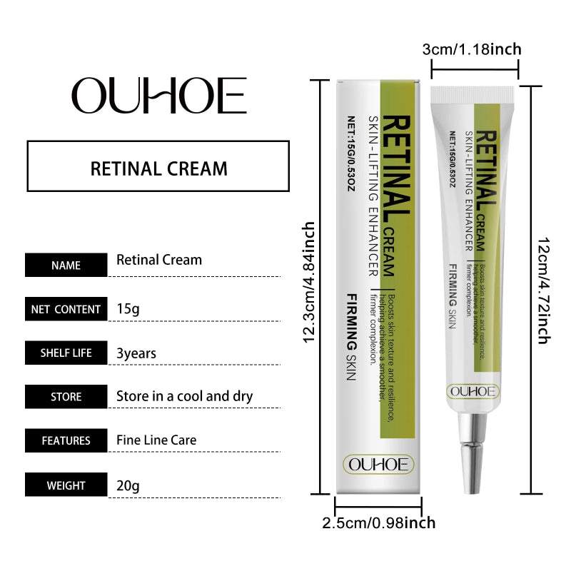 OUHOE Retinal Cream Anti-Aging Face Moisturizer for Women Firming Brightening Deep Hydration Night Cream