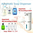 Automatic Touchless Soap Dispenser – USB Rechargeable Electric Liquid & Foam Pump with Infrared Sensor