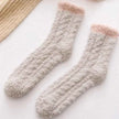 5 Pairs fashionable Floor Socks Thickened warm Socks Women Medium Sleeve Comfortable Warmth Winter Socks