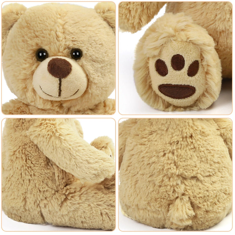 Classic Beige Plush Teddy Bear Soft Toy